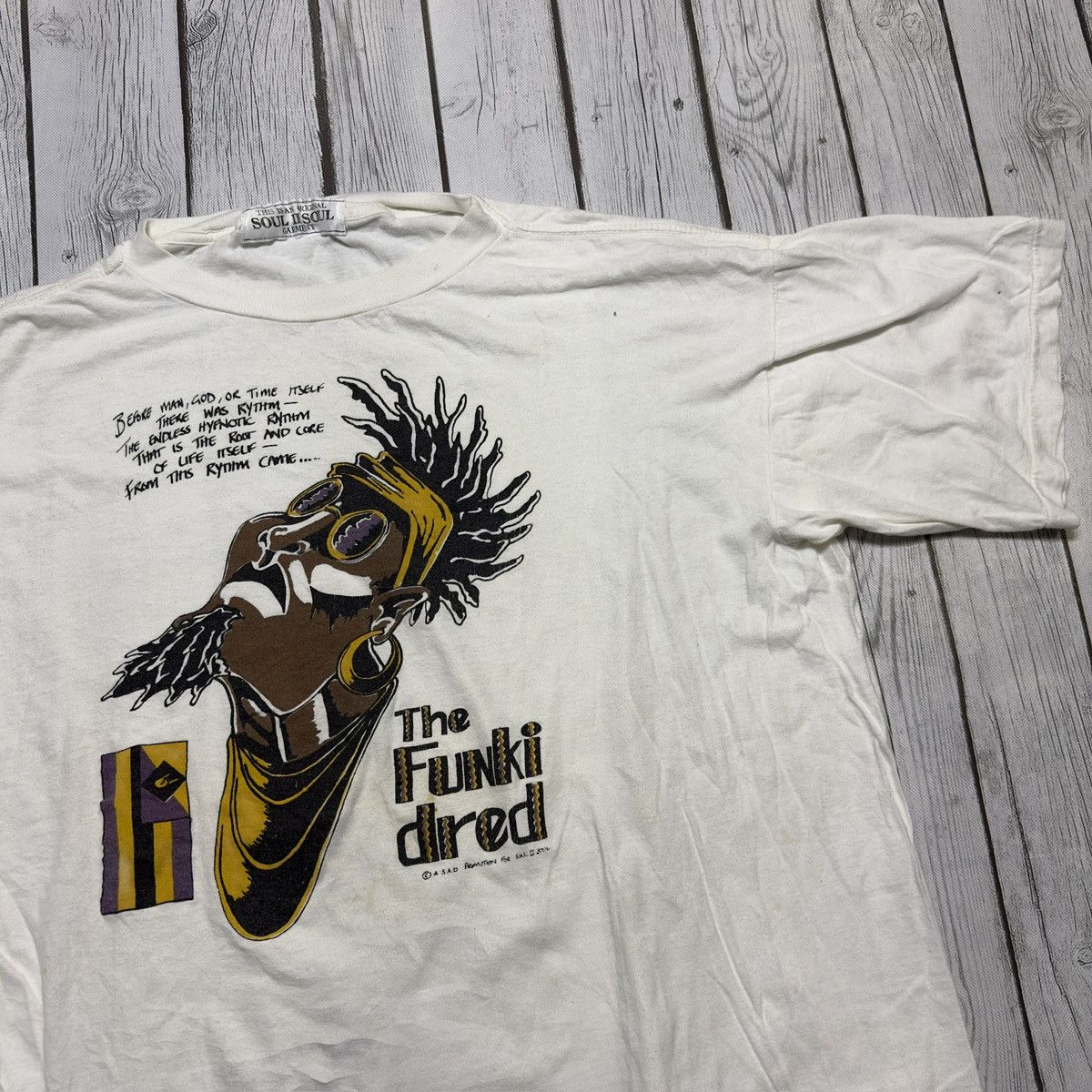 Rap Tees × Vintage Vintage Soul II Soul The Funki Dred tee Size US XXL / EU 58 / 5 - 3 Thumbnail