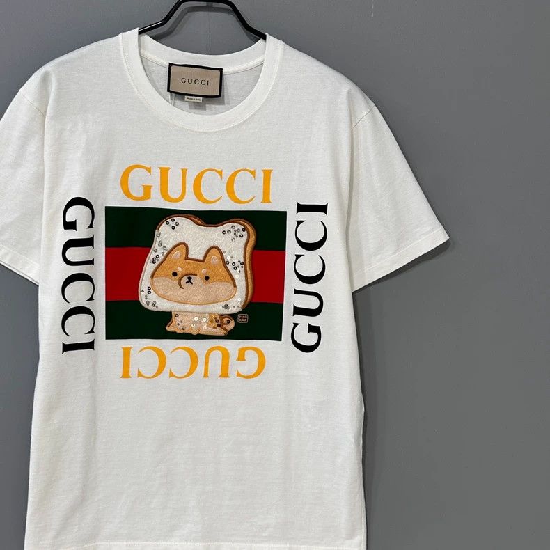 Gucci Gucci Bread dog logo short sleeves 2504-Nextarrow Size US XS / EU 42 / 0 - 2 Thumbnail