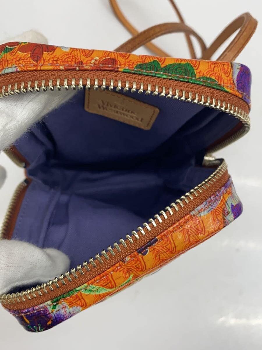 Vivienne Westwood Floral Orb Leather Shoulder Bag Size ONE SIZE - 6 Thumbnail