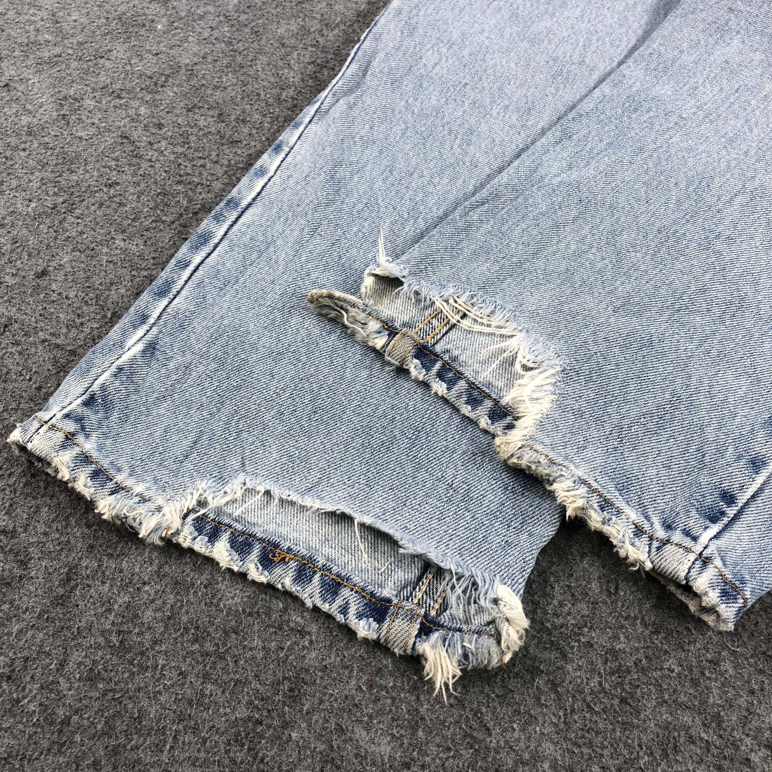 Levi's 90s Vintage Light Wash Levis 550 Jeans-JM1154 Size US 34 / EU 50 - 5 Thumbnail