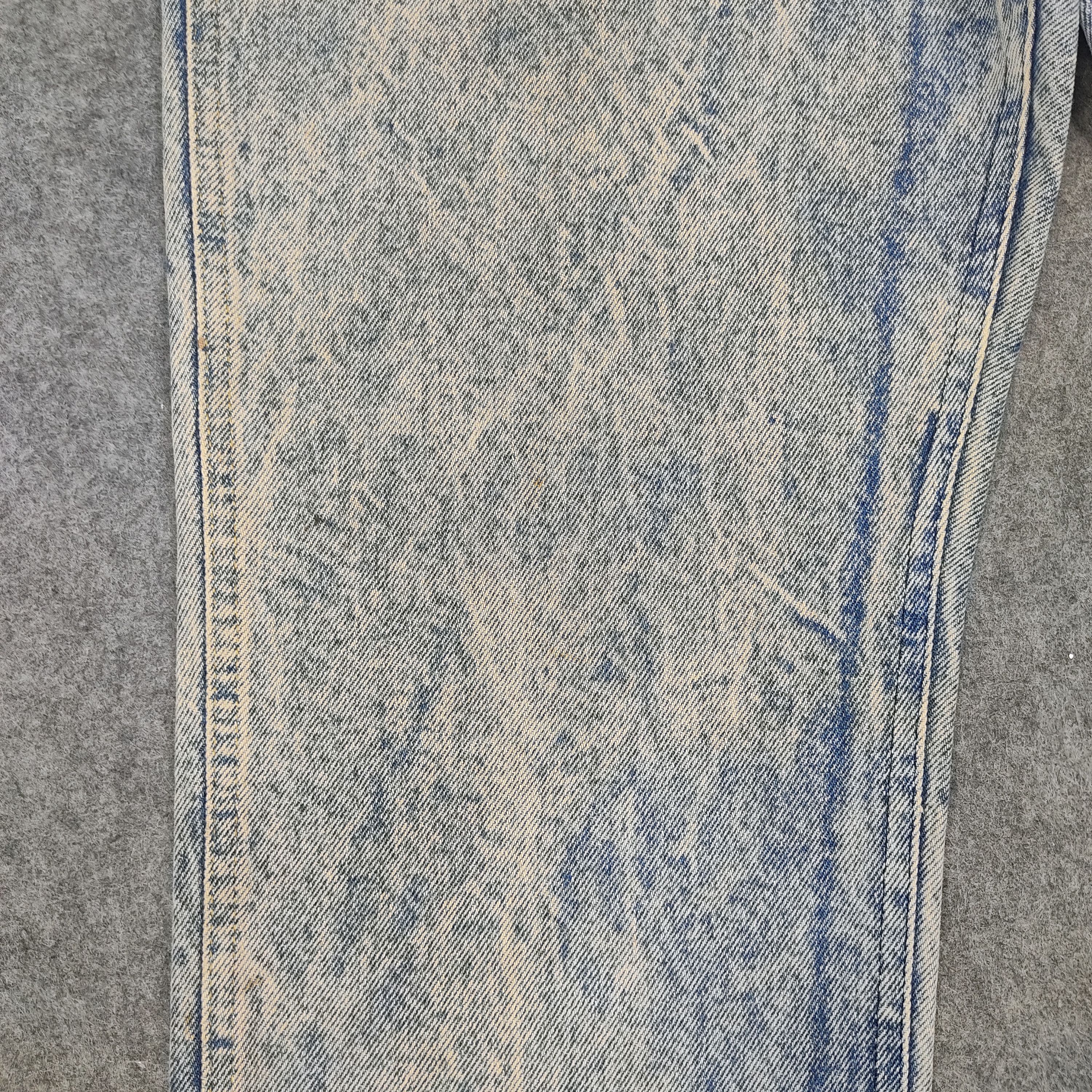 Lee × Vintage 90s Vintage Lee Stone Wash Jeans L507 Size US 35 - 3 Thumbnail