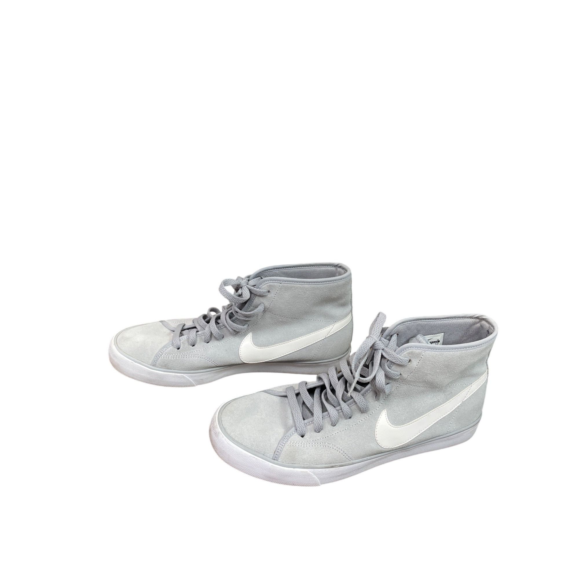 Nike Nike Primo Court Mid Suede Top gray white Sneakers Size 10 S Size US 10 / EU 43 - 4 Thumbnail