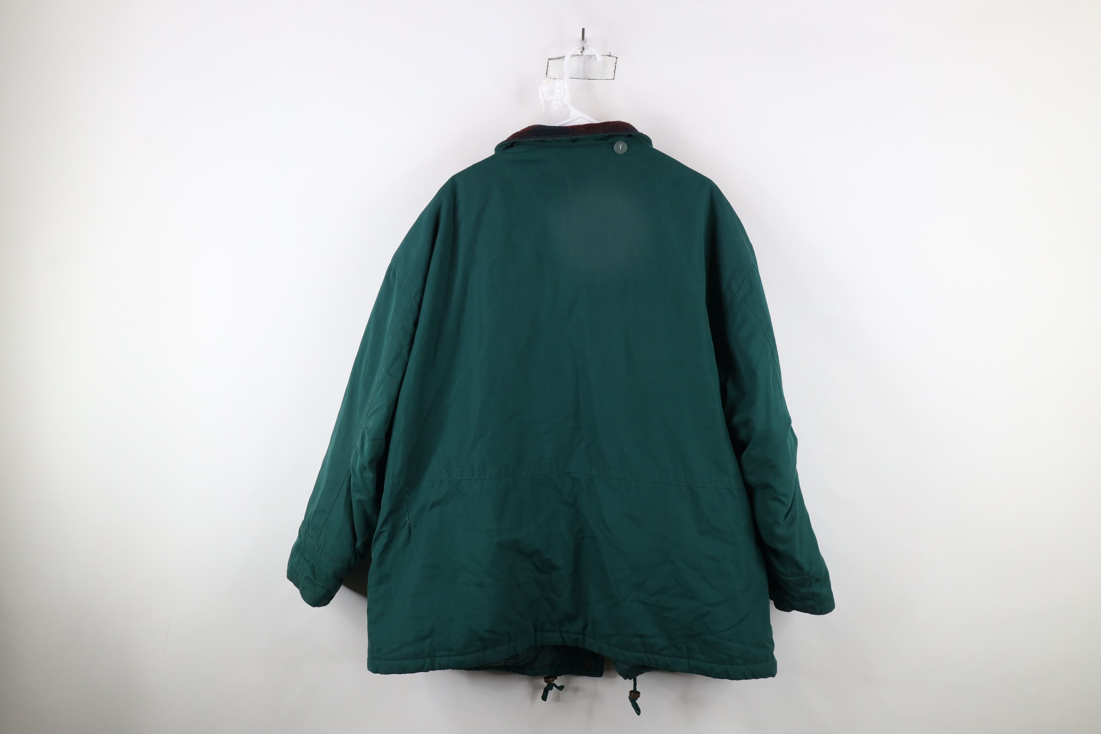 Vintage Vintage 90s Streetwear Rainbow Southwestern Puffer Jacket Size XXL / US 16-18 / IT 52-54 - 14 Thumbnail
