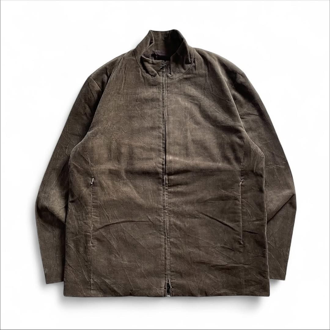 Issey Miyake TETE HOMME Hidden Pocket Corduroy Jacket Size US L / EU 52-54 / 3 - 1 Thumbnail