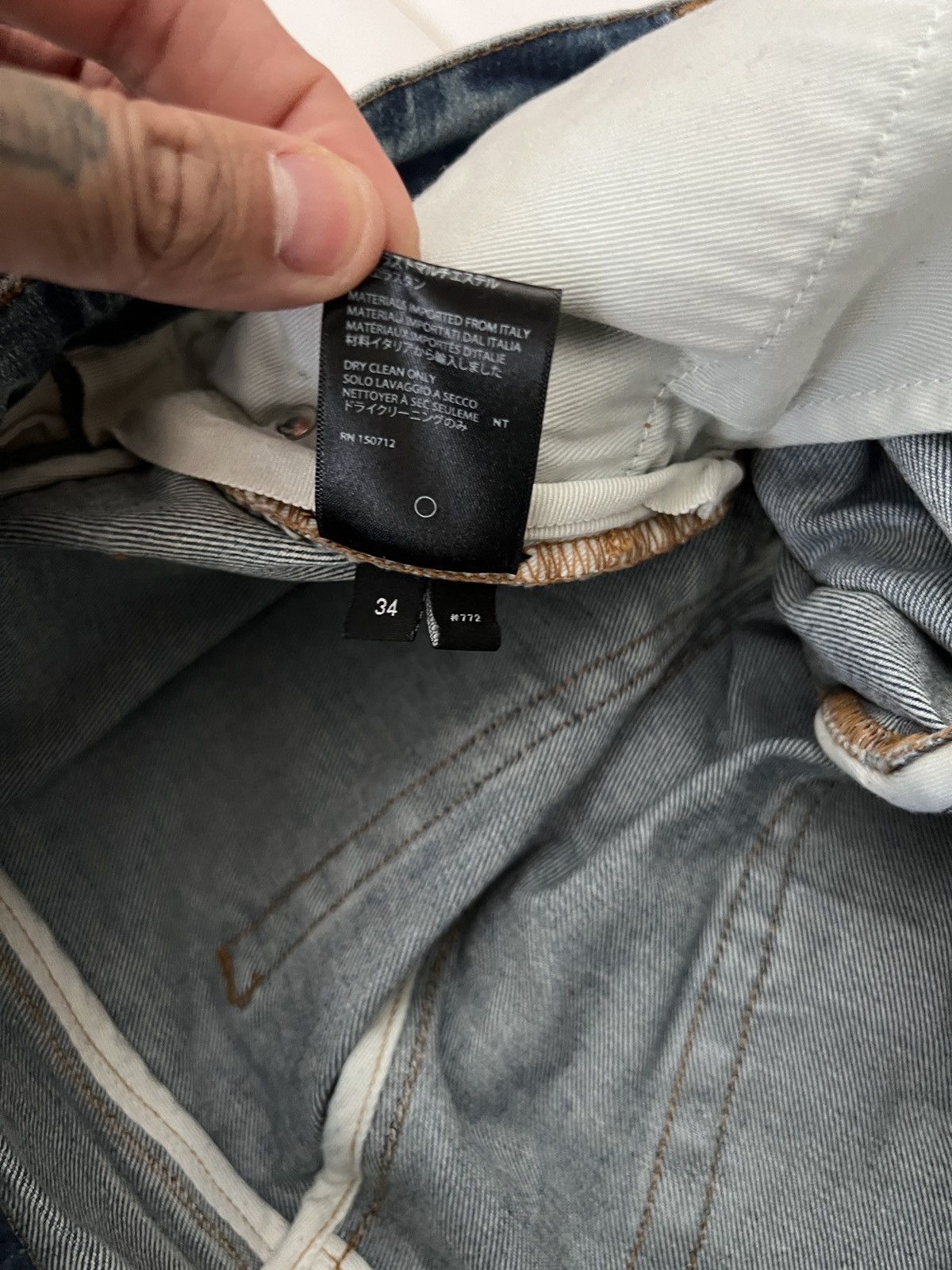 Amiri Amiri indigo mx1 jeans Size US 34 / EU 50 - 7 Thumbnail