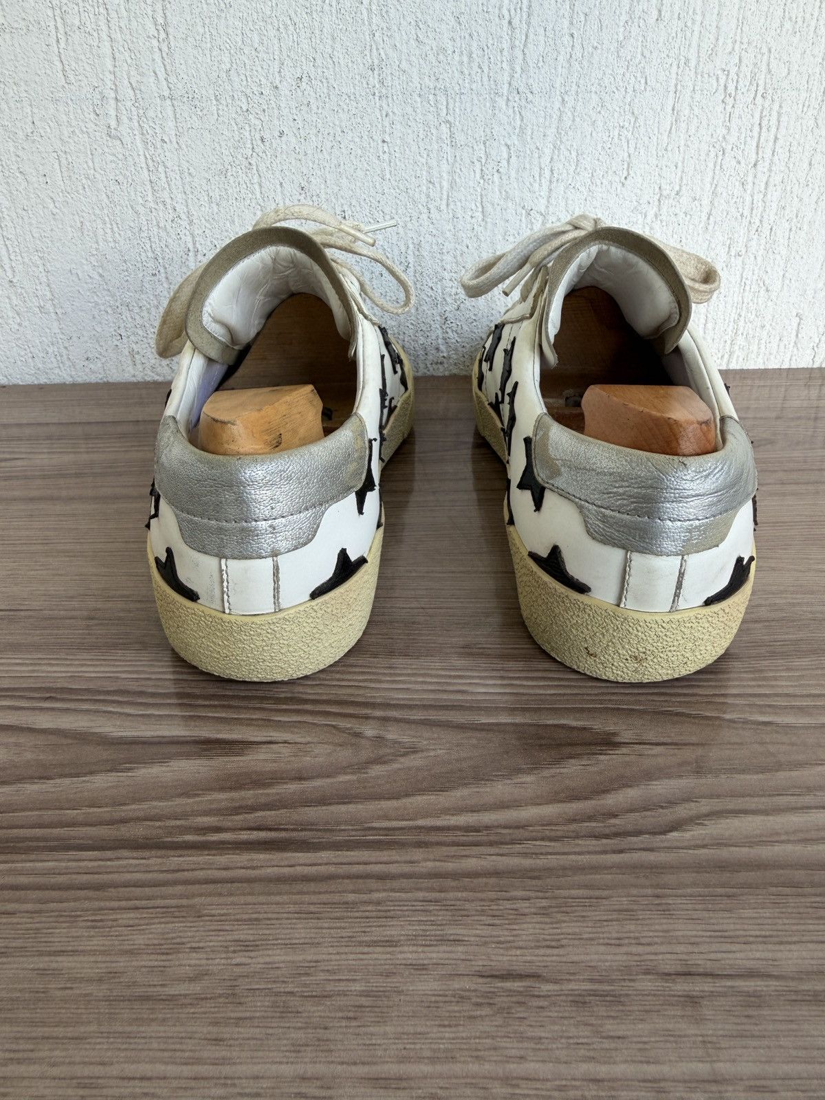 Saint Laurent Paris Ss15 court classic star trainers Size US 8.5 / EU 41-42 - 15 Thumbnail