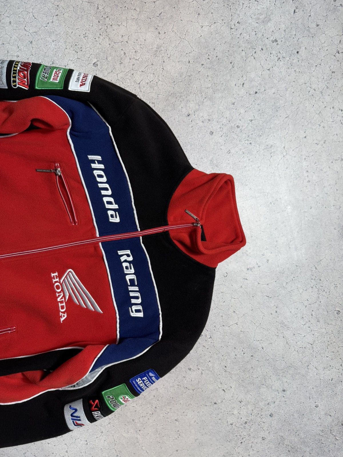 Honda Honda Racing Fleece Jacket Size XS Red Size US XS / EU 42 / 0 - 4 Thumbnail