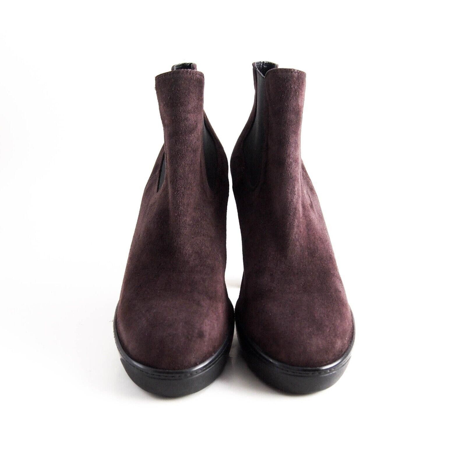 Hogan Hogan Platform Booties High Heel Brown Suede US 8 EU 38 Size US 8 / IT 38 - 5 Thumbnail