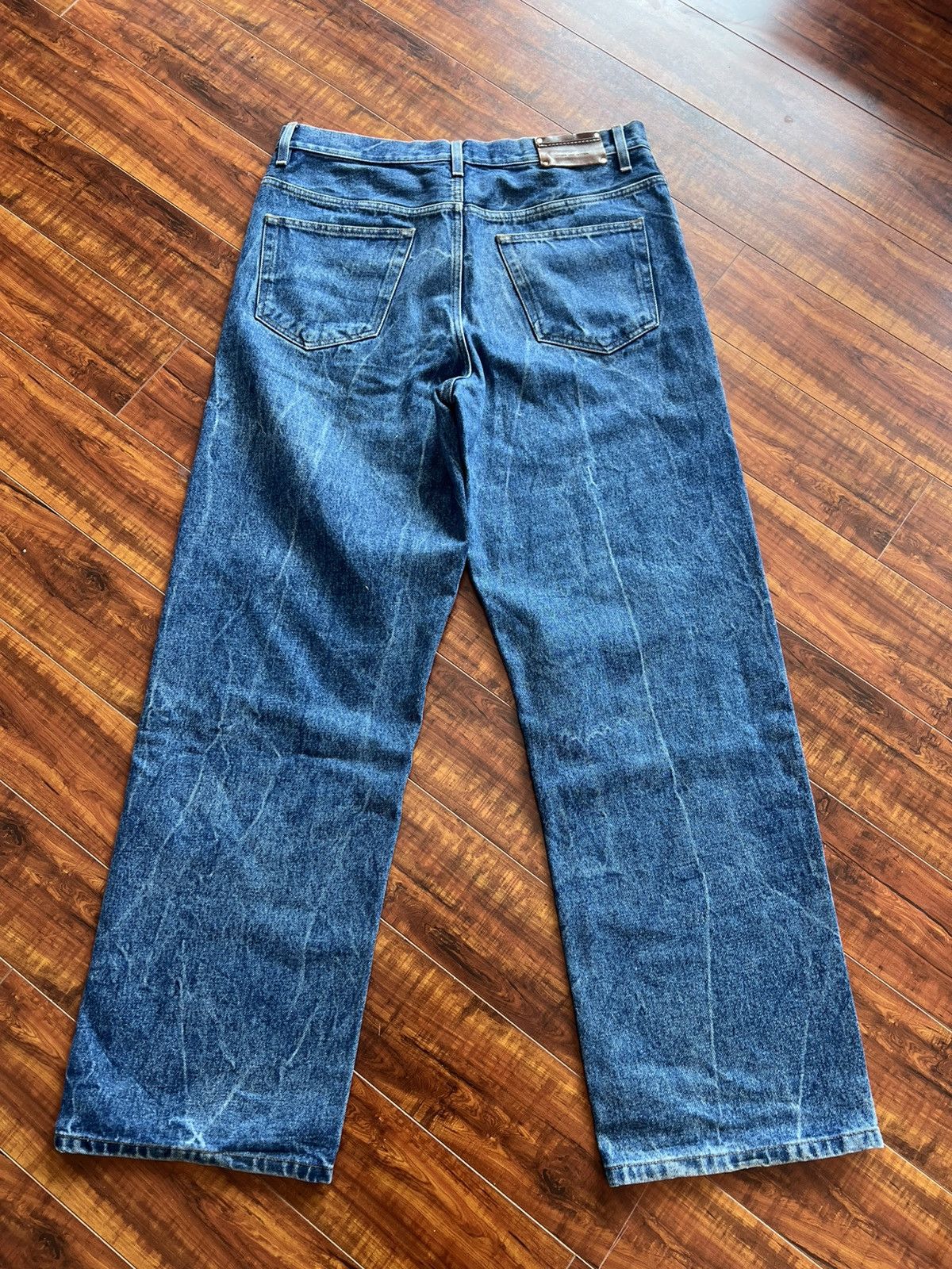 Dries Van Noten Dries Van Noten Marble Wash Denim Size US 34 / EU 50 - 2 Thumbnail
