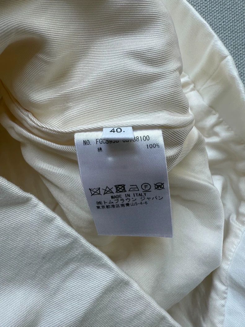 Thom Browne Thom Browne White half-length skirt Size 26" / US 2 / IT 38 - 5 Thumbnail