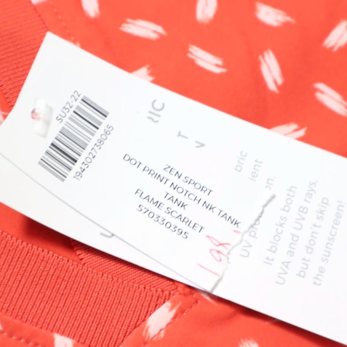 Vintage Chicos Zen Sport Dot Print High Stretch Dotted Tank Top Red Women's 2 Shirt Tank Top Women Red Zen Sport Dot Print 90s? Size XS / US 0-2 / IT 36-38 - 6 Thumbnail