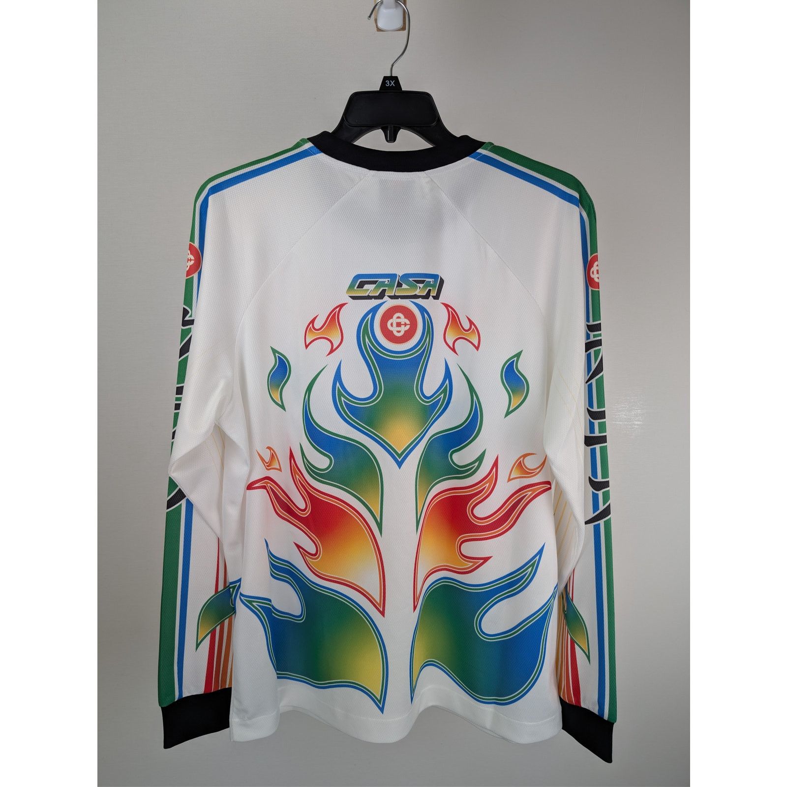 Casablanca o1rshd1 Sleeve Football Tee Perforated Jersey Sweatshirt Size US XXL / EU 58 / 5 - 10 Thumbnail