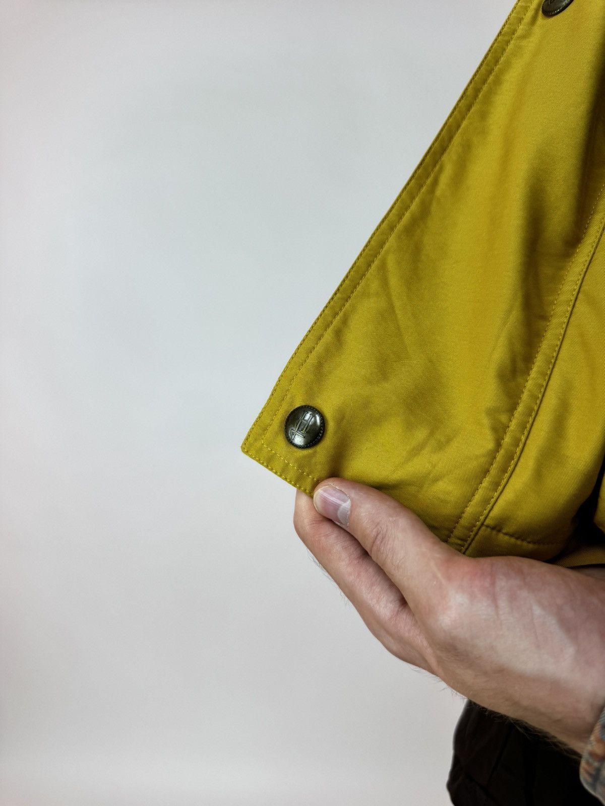 Herno Vintage Mens HERNO hunting Yellow Coat Jacket Heritage Size US L / EU 52-54 / 3 - 14 Thumbnail