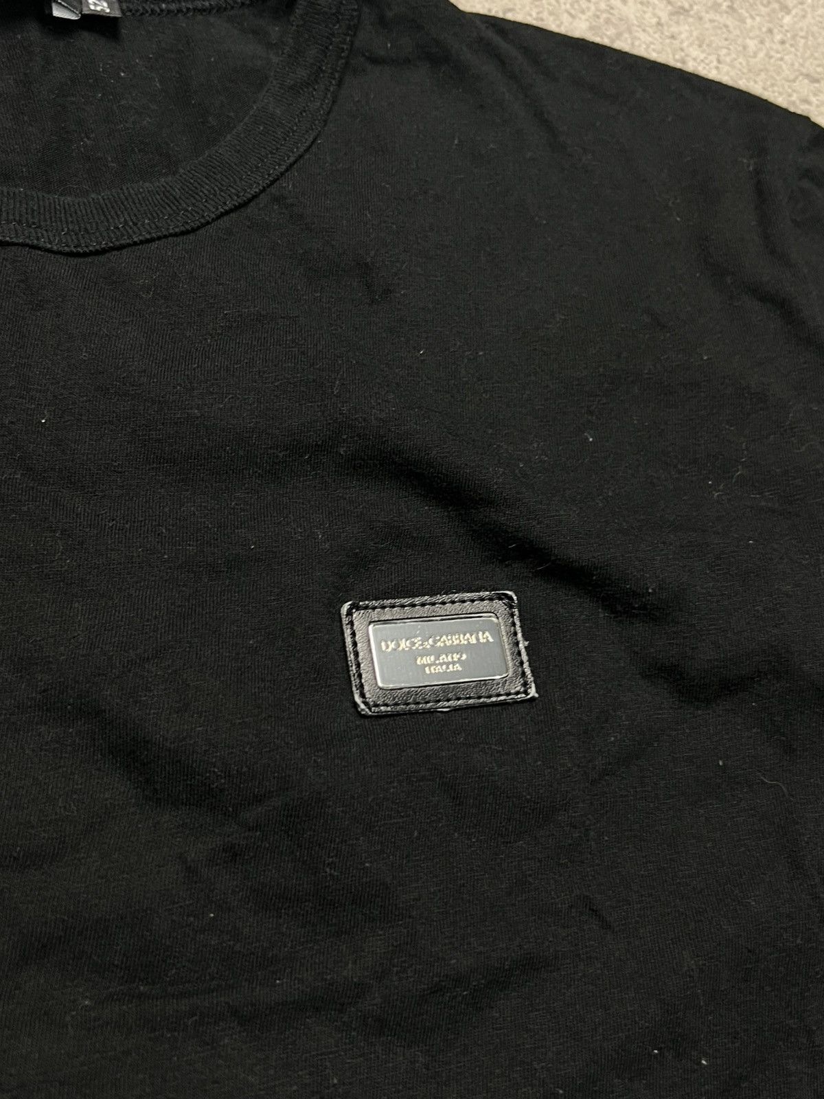 Dolce & Gabbana Vintage Y2K 90’s Dolce & Gabanna Basic Logo Tee Size US M / EU 48-50 / 2 - 4 Thumbnail