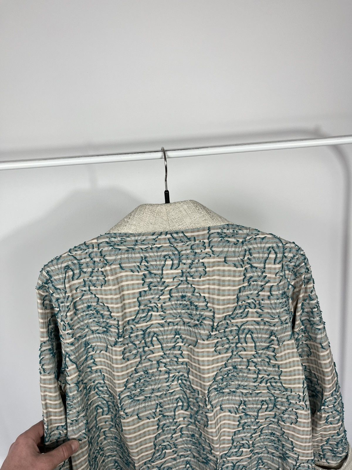 Other Tendresses Made in Italy Pattern Long Jacket 46 Size M / US 6-8 / IT 42-44 - 16 Thumbnail