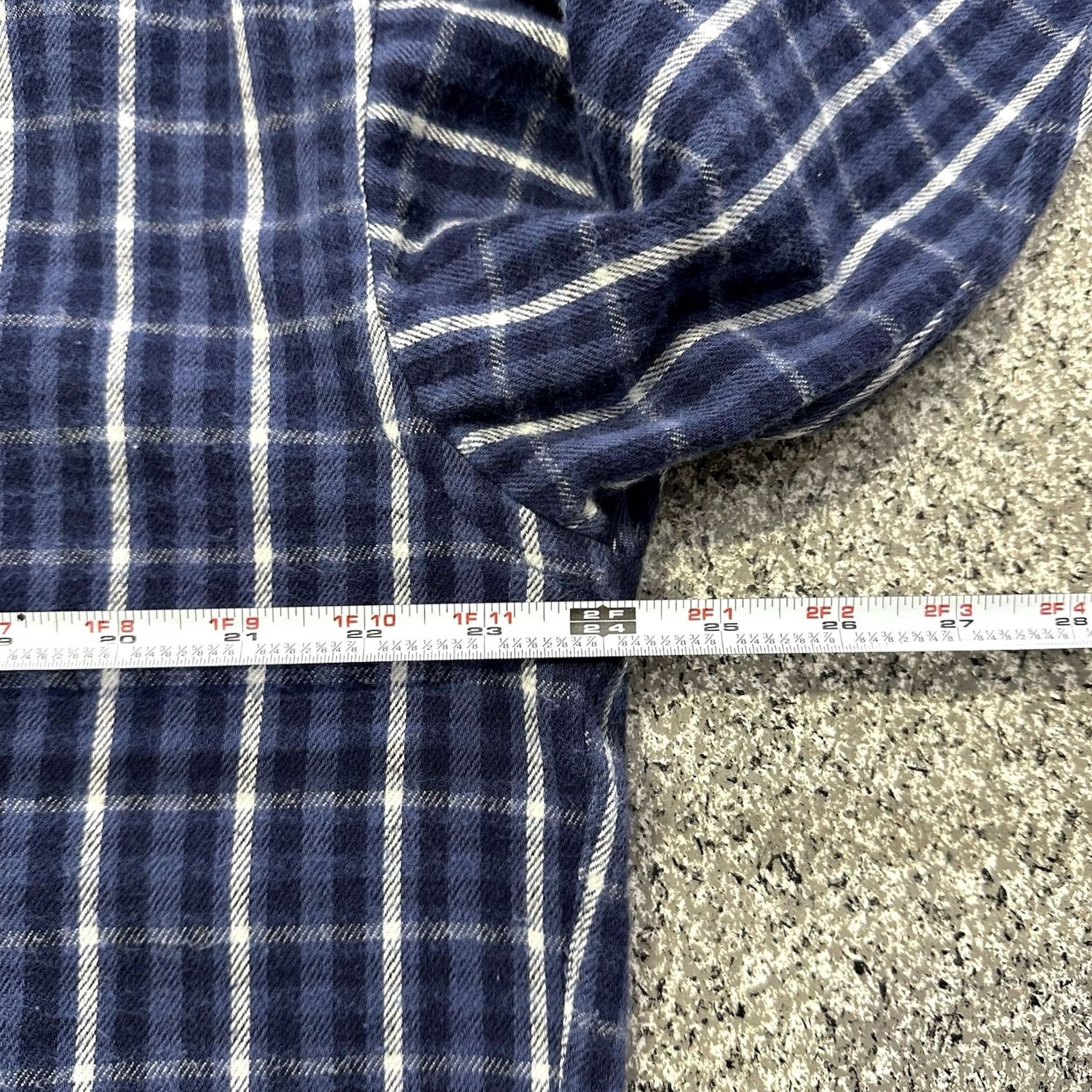 Ralph Lauren Ralph Lauren Blake Flannel Shirt Mens M Long Sleeve Button-Down Plaid Blue Size US M / EU 48-50 / 2 - 4 Thumbnail