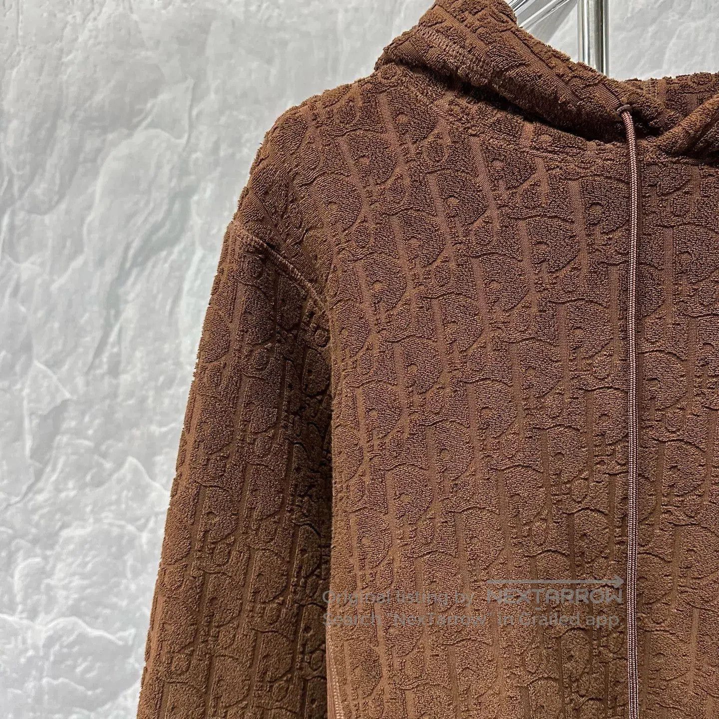 Dior dior patterned hooded sweatshirt in brown. Size US S / EU 44-46 / 1 - 3 Thumbnail