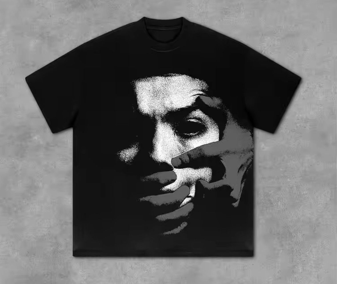 Other Y2K Streetwear Goth Fashion Black T-Shirt Punk Graphic Tees Size US M / EU 48-50 / 2 - 1 Thumbnail