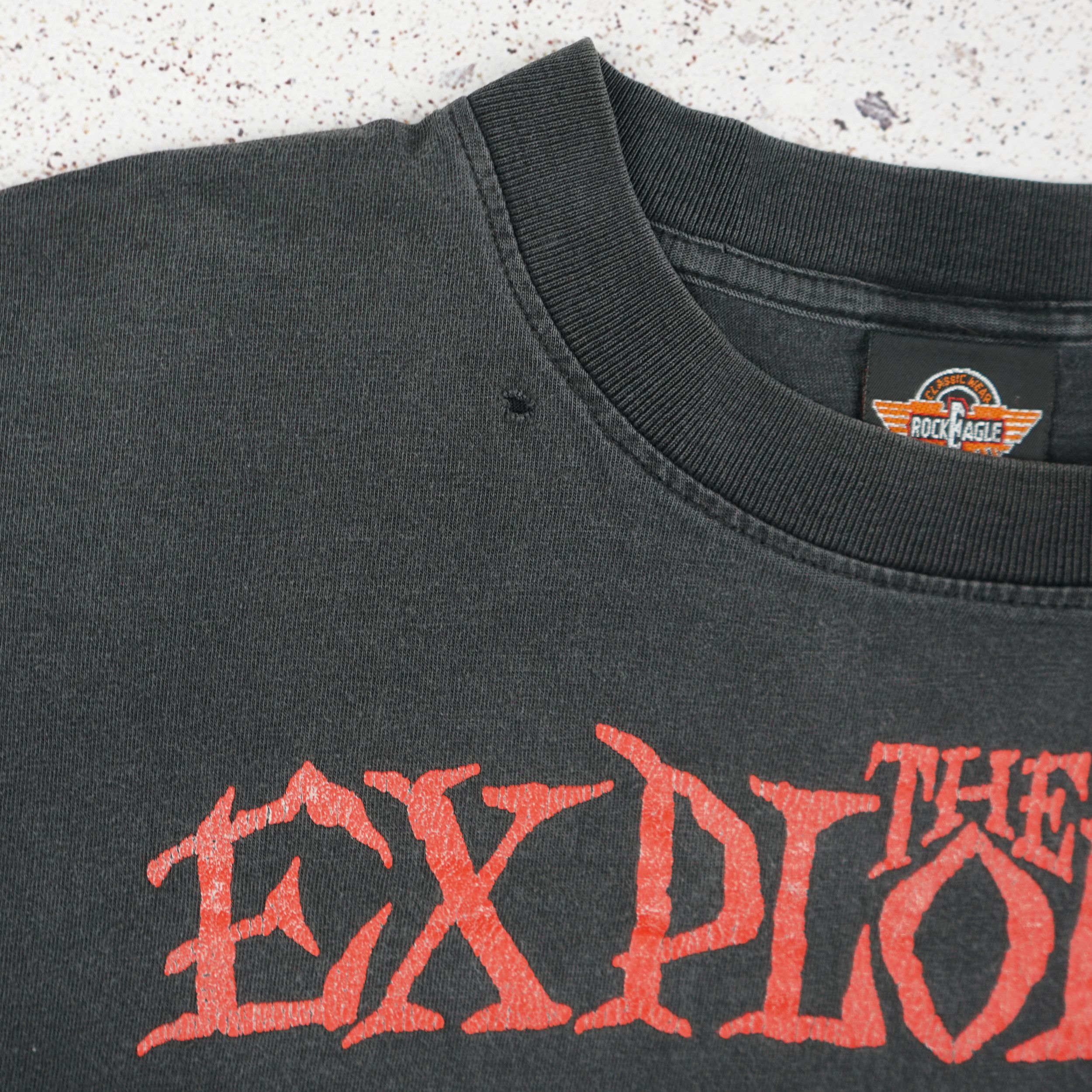 Band Tees × Vintage Vintage The Exploited Fuck The System T Shirt Size US M / EU 48-50 / 2 - 3 Thumbnail