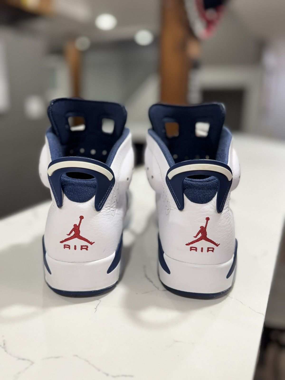 Jordan Brand Air Jordan 6 Retro Olympic (2024) Size US 9.5 / EU 42-43 - 12 Thumbnail