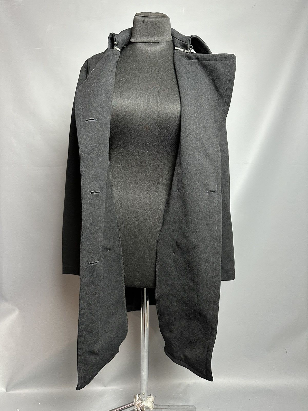 Marithe + Francois Girbaud Marithe Francois Girbaud Be Active Double-Breasted Long Coat Size XS / US 0-2 / IT 36-38 - 7 Thumbnail