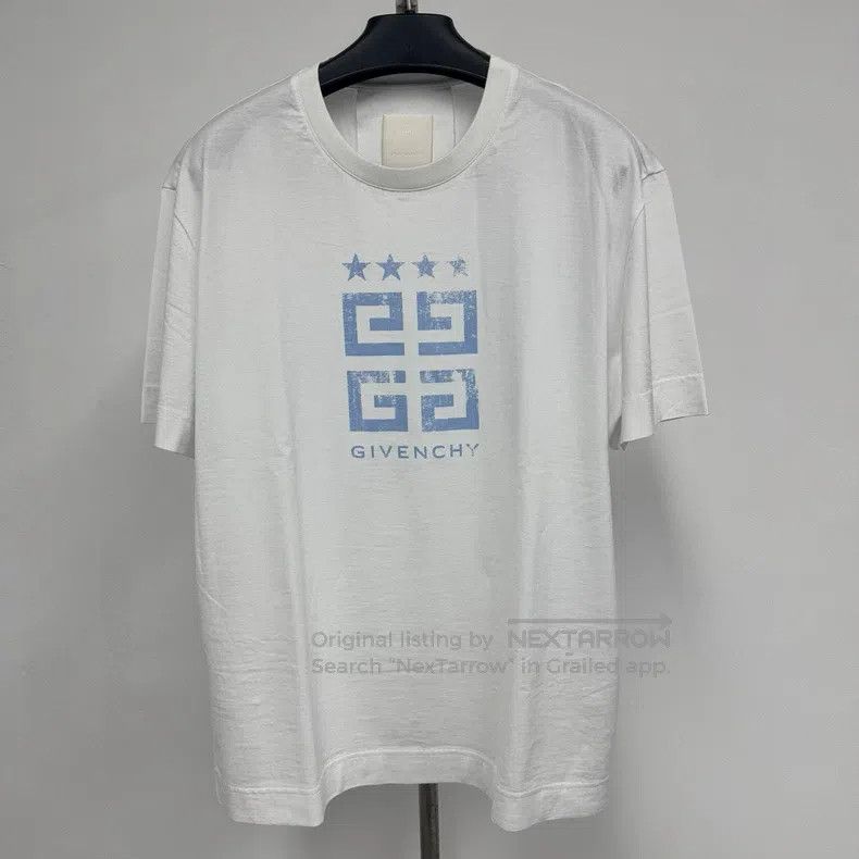 Givenchy Givenchy SizeXXXL Men's Casual Short Sleeve T-Shirt White B Size US M / EU 48-50 / 2 - 2 Thumbnail
