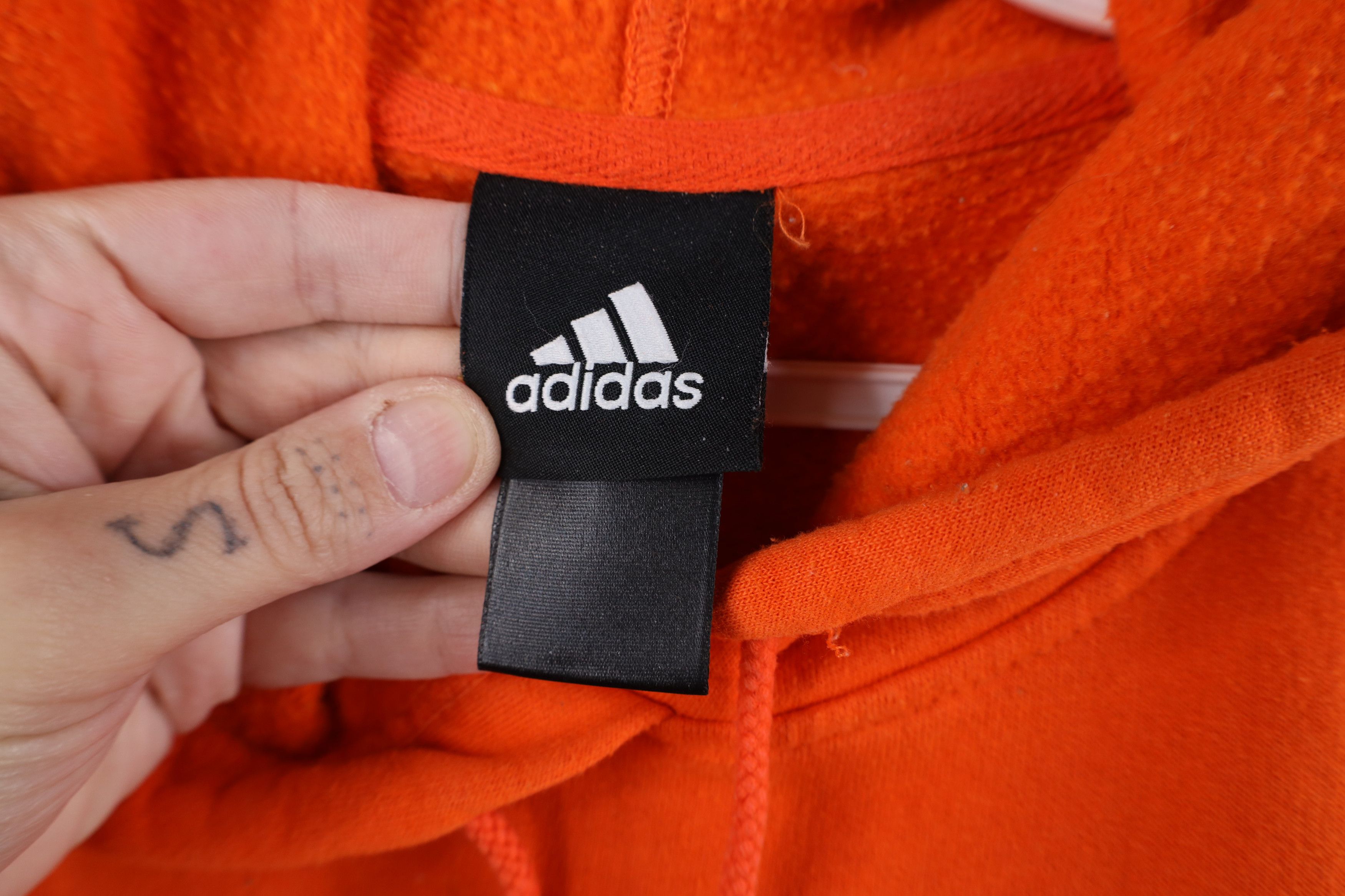 Adidas Vintage Adidas Clemson University Football Hoodie Orange Size US M / EU 48-50 / 2 - 4 Thumbnail