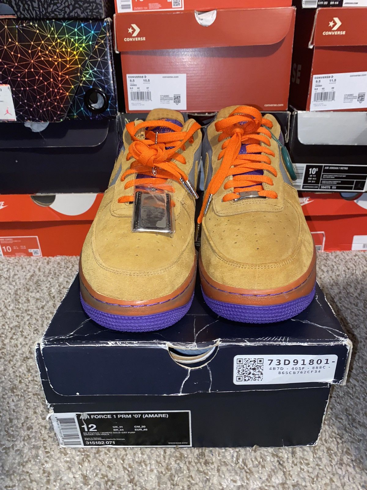 Nike × Vintage Air Force 1 Prm ’07 “Amare Stoudemire ”(2007) Size 12 New Size US 12 / EU 45 - 3 Thumbnail