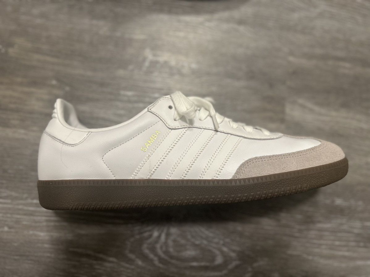 Adidas Adidas Samba OG Cloud White Gum Size US 13 / EU 46 - 7 Thumbnail