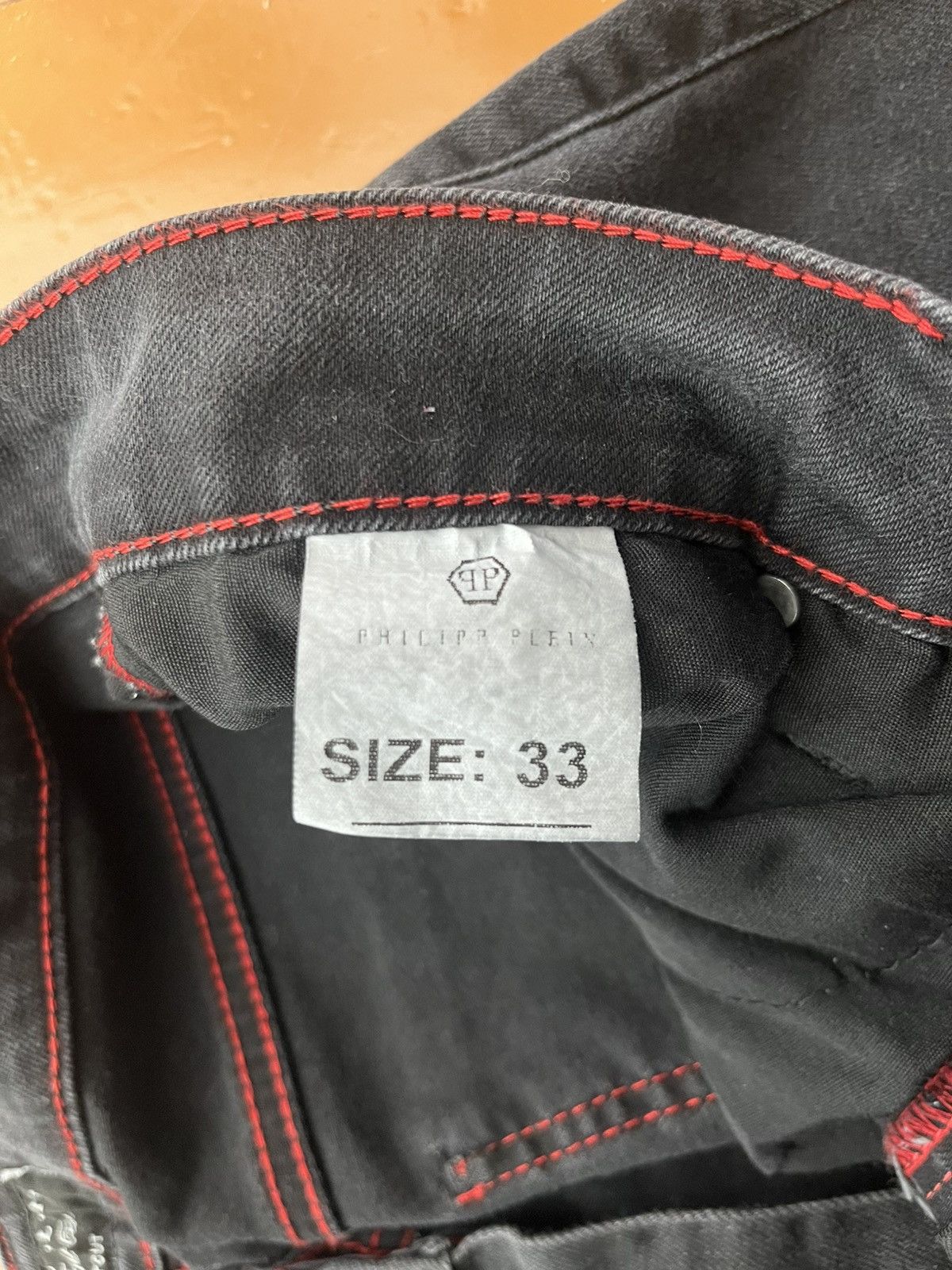 Philipp Plein Philip Plein Illegal Fight Club Jeans Size US 33 - 8 Thumbnail