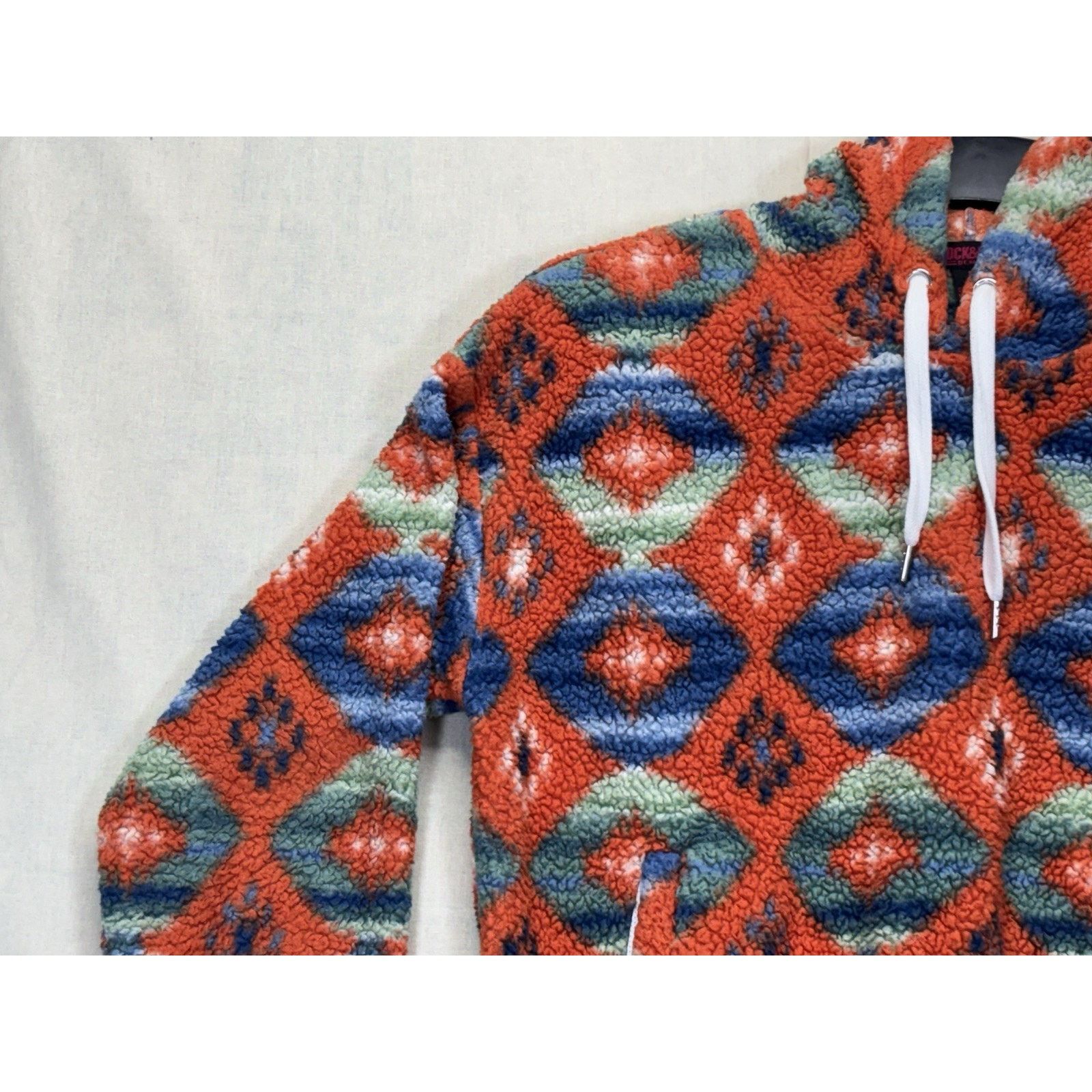 The Unbranded Brand Rock And Roll Denim Pullover Hoodie Aztec Women’s Medium Size M / US 6-8 / IT 42-44 - 3 Thumbnail