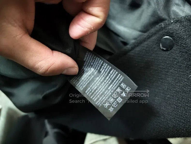 Saint Laurent Paris Saint Laurent Paris Black and White Patch Leather Baseball Size US M / EU 48-50 / 2 - 4 Thumbnail