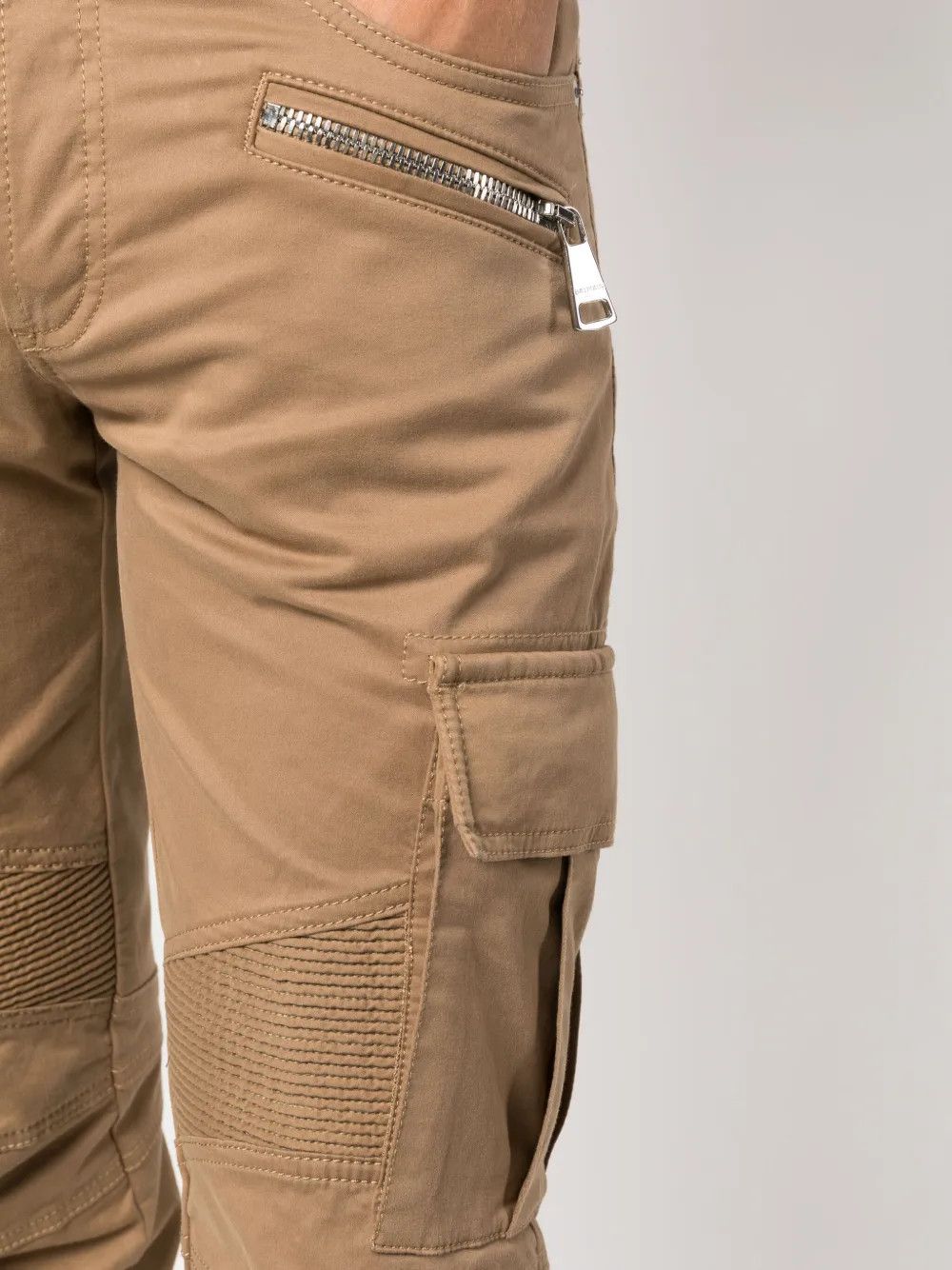 Balmain o1y0426 Cargo Pant in Brown Size US 30 / EU 46 - 4 Thumbnail