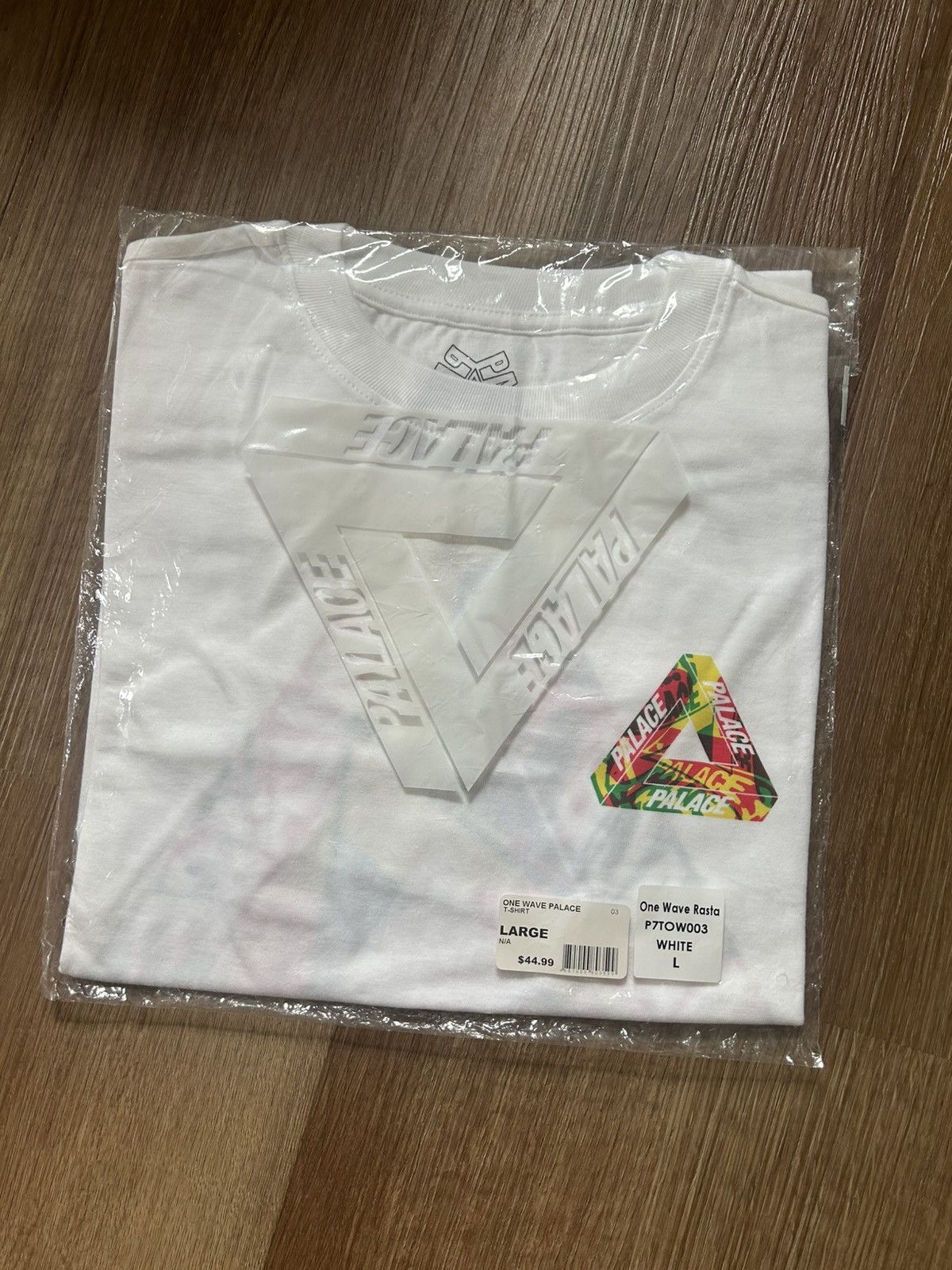 Palace Palace One Wave Rasta Tri Ferg Tee White Size US L / EU 52-54 / 3 - 1 Thumbnail