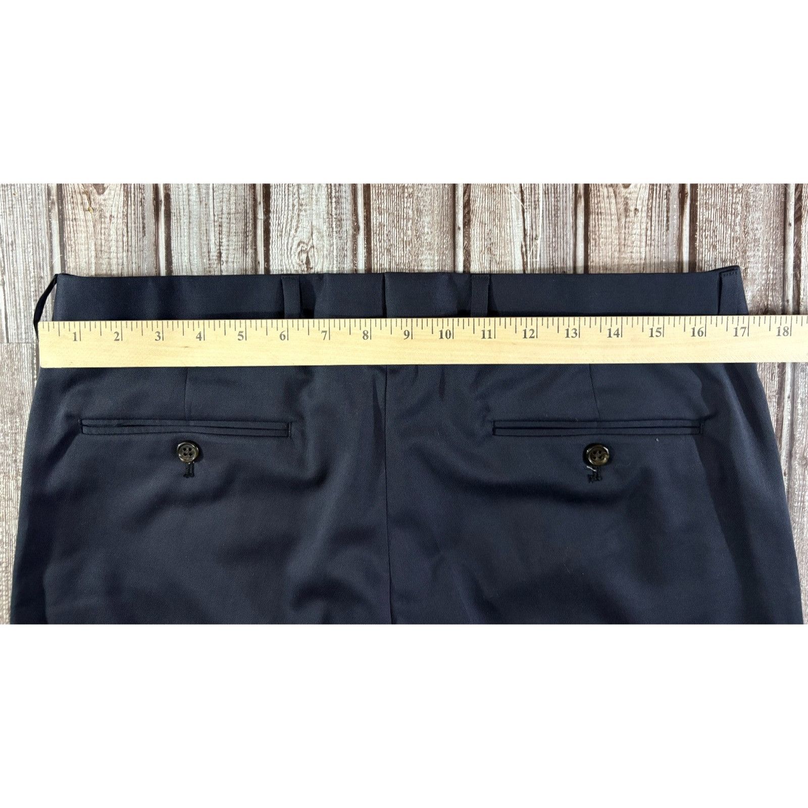 Todd Snyder TODD SNYDER The Sutton Fit wool dress pants size 32 x 32 col Size US 32 / EU 48 - 5 Thumbnail