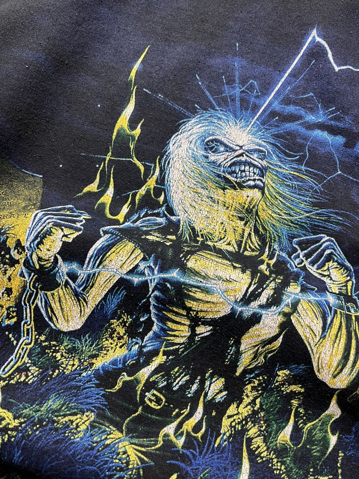 Iron Maiden Vintage Iron Maiden Live After Death Hoodie Rock Bend Y2K 90 Size US M / EU 48-50 / 2 - 19 Thumbnail