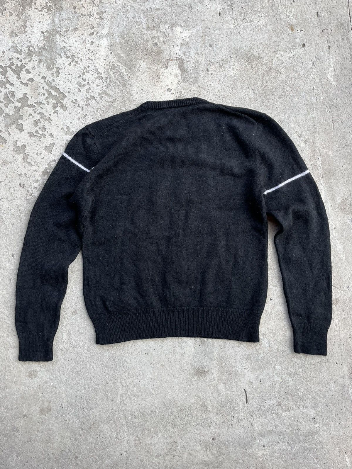 Givenchy Givenchy Distorted Split Logo Wool Knitted Sweater Size US S / EU 44-46 / 1 - 13 Thumbnail
