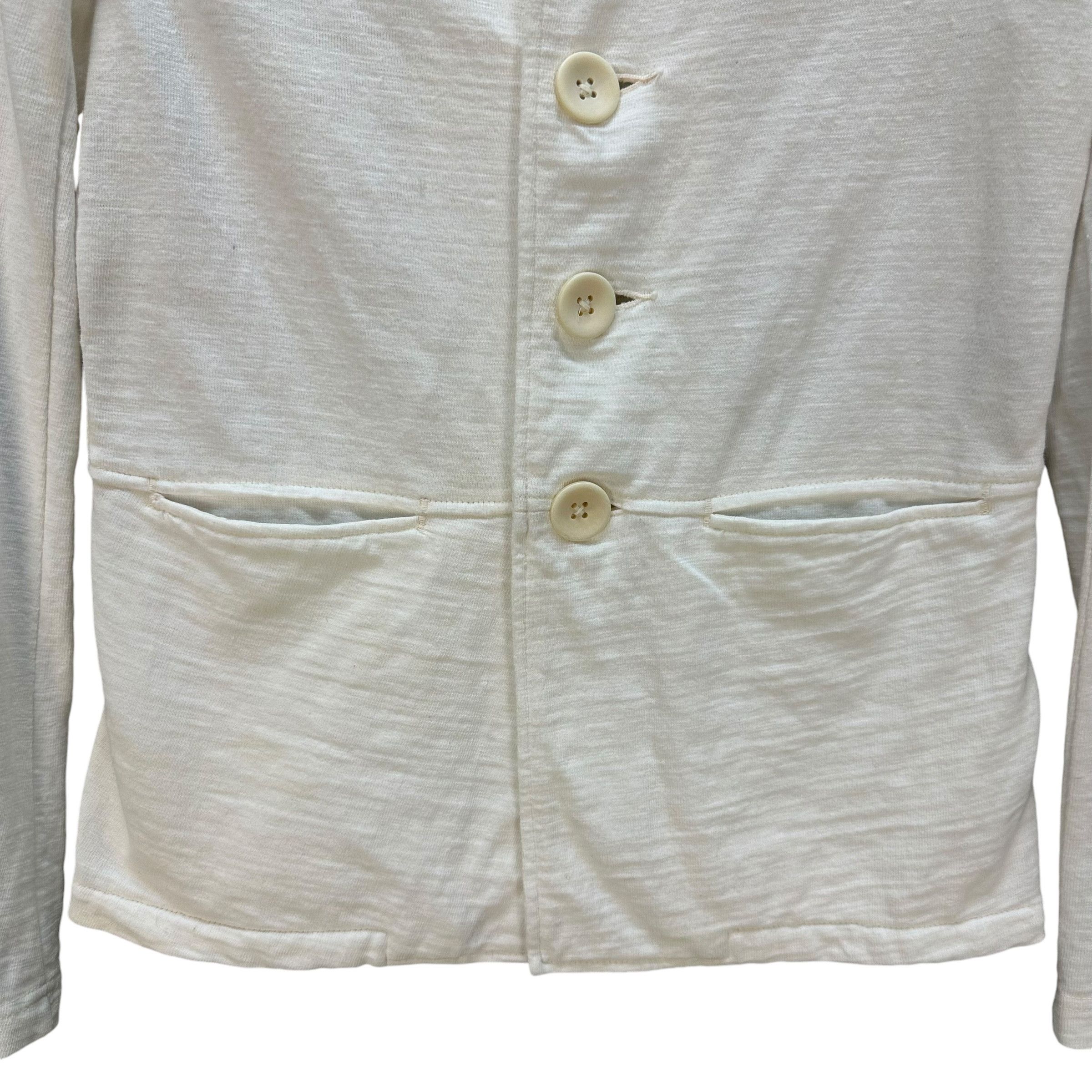 45rpm 45rpm Women’s White Cardigan Shirt Jacket #80-1446 Size S / US 4 / IT 40 - 3 Thumbnail