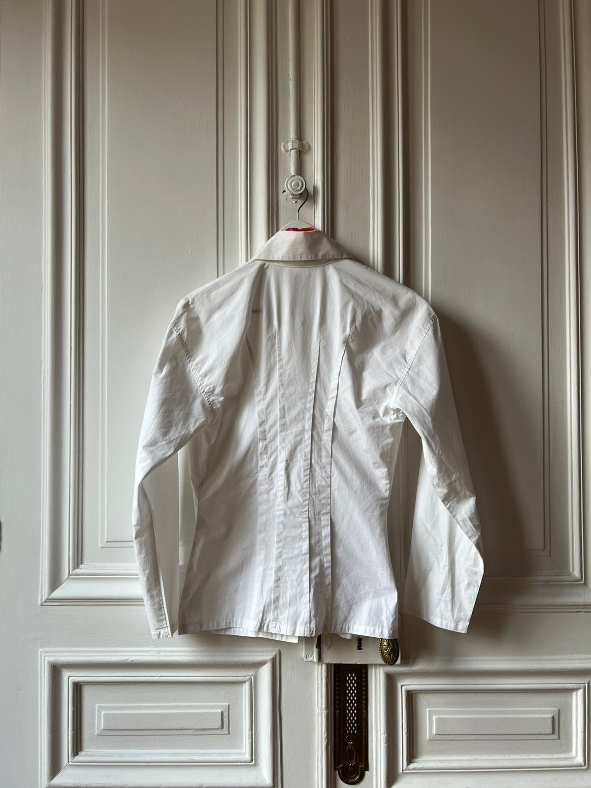 Ann Demeulemeester Pearl Buttoned White Shirt Size US S / EU 44-46 / 1 - 2 Preview