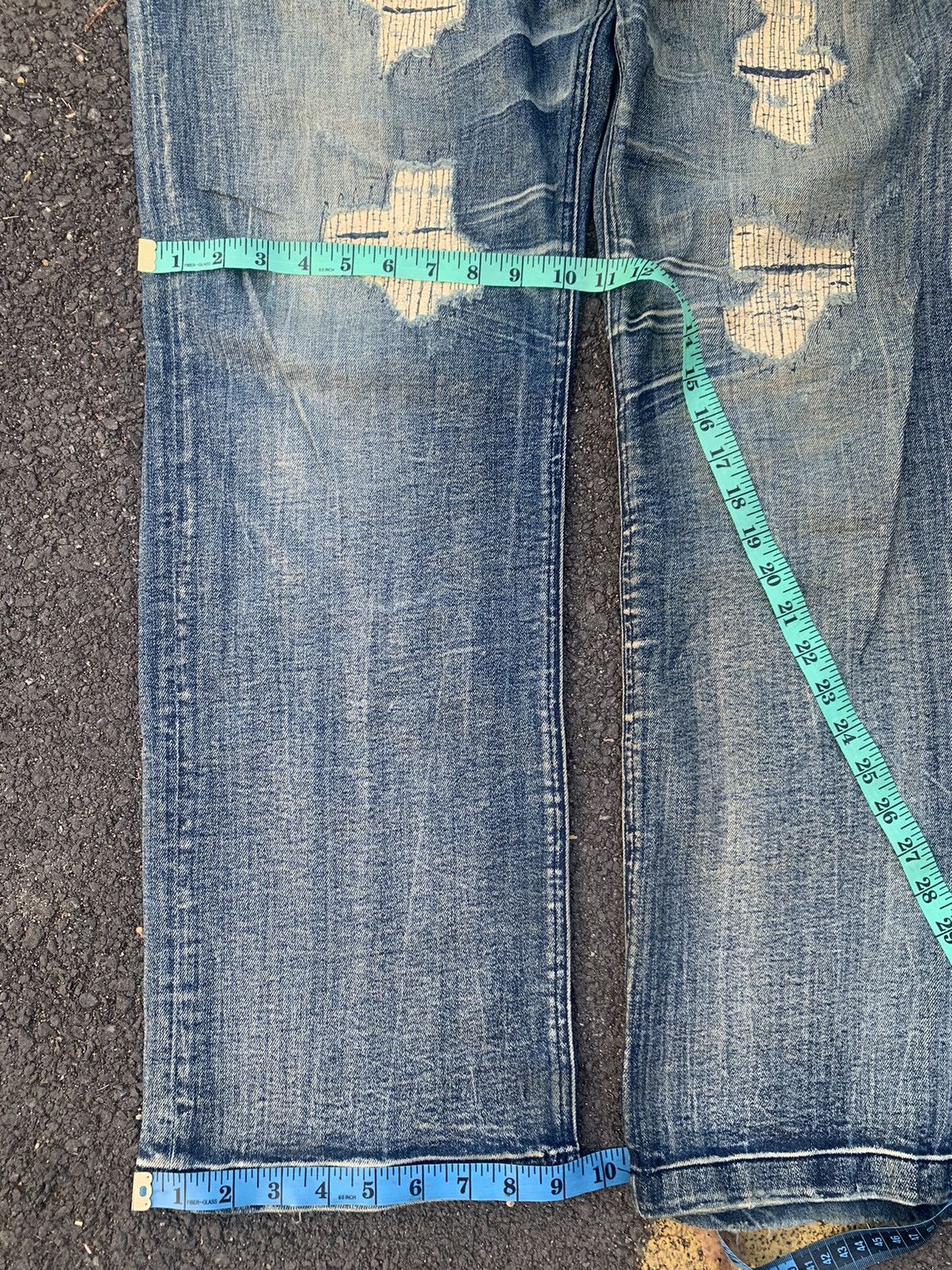 Japanese Brand DISTRESSED BAGGY NESTA BRAND. Size US 38 / EU 54 - 5 Thumbnail