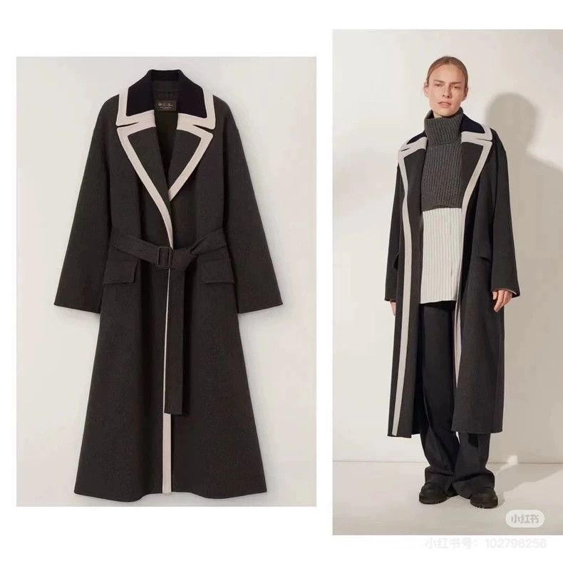 Loro Piana LORO PIANA Small cashmere long coat Size XS / US 0-2 / IT 36-38 - 1 Thumbnail