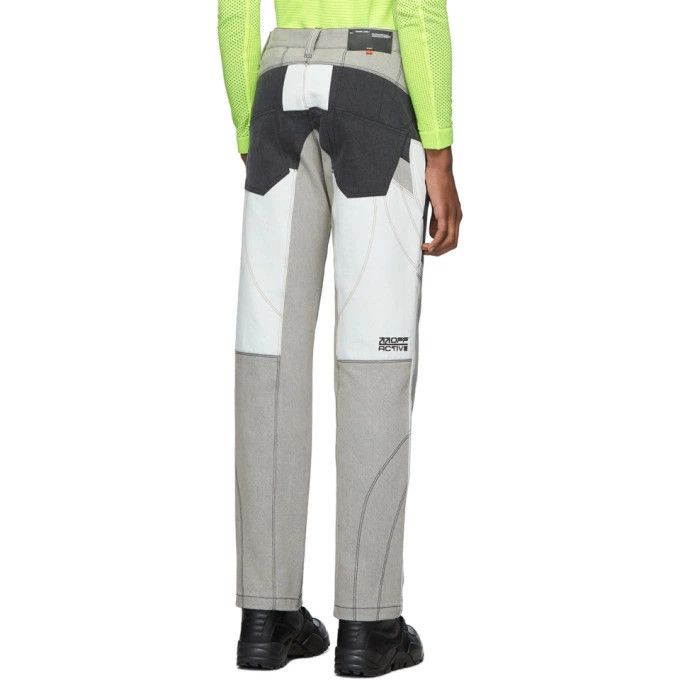 Off-White Off-White Multicolor Denim Climber Jeans Size US 31 - 1 Thumbnail