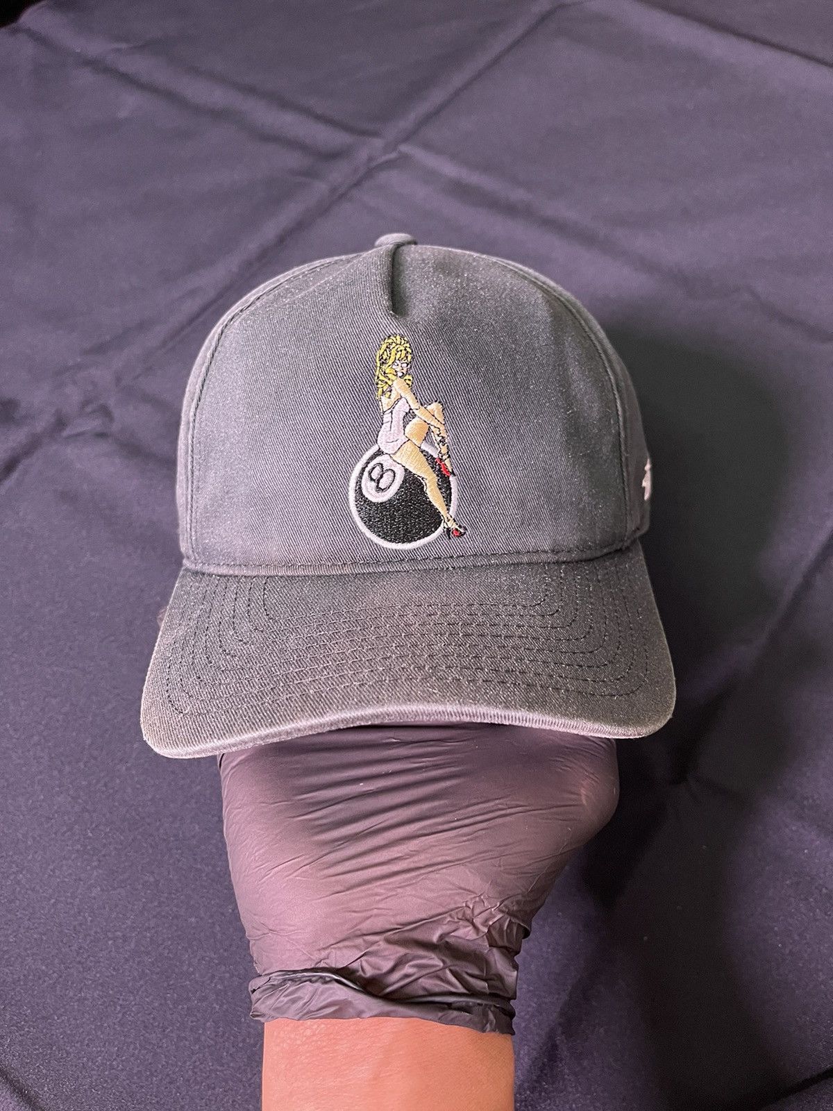 Stussy × Vintage Vintage Sun Faded Stussy 8ball Sexy Women logo Size ONE SIZE - 4 Thumbnail