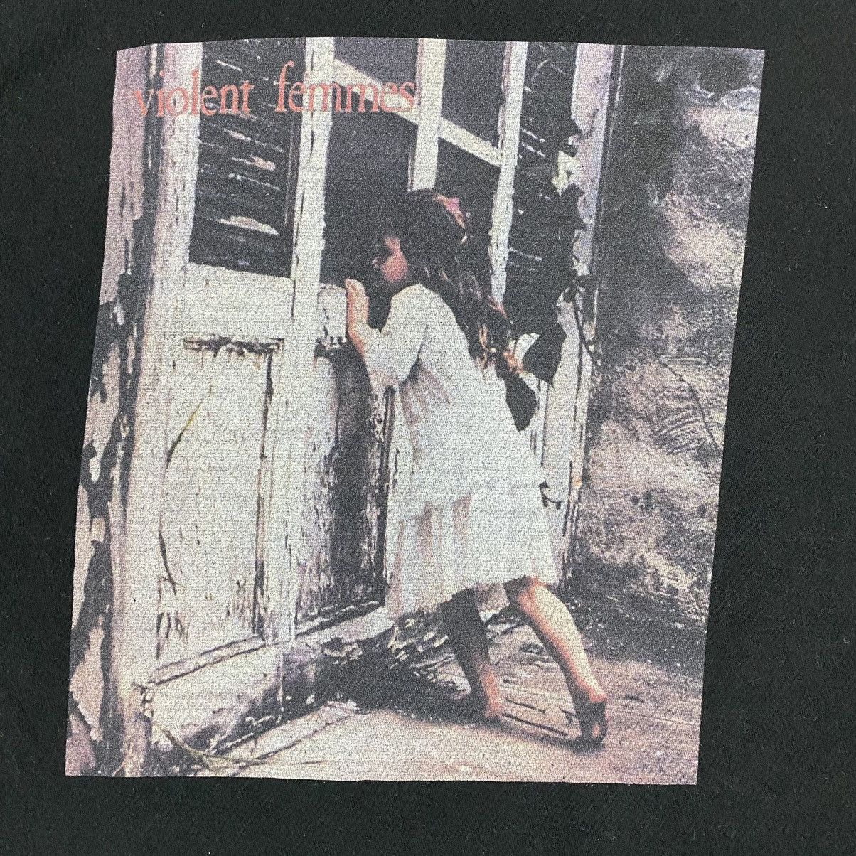 Band Tees × Vintage Vintage VIOLENT FEMMES Debut Album Band Tee Size US L / EU 52-54 / 3 - 3 Thumbnail