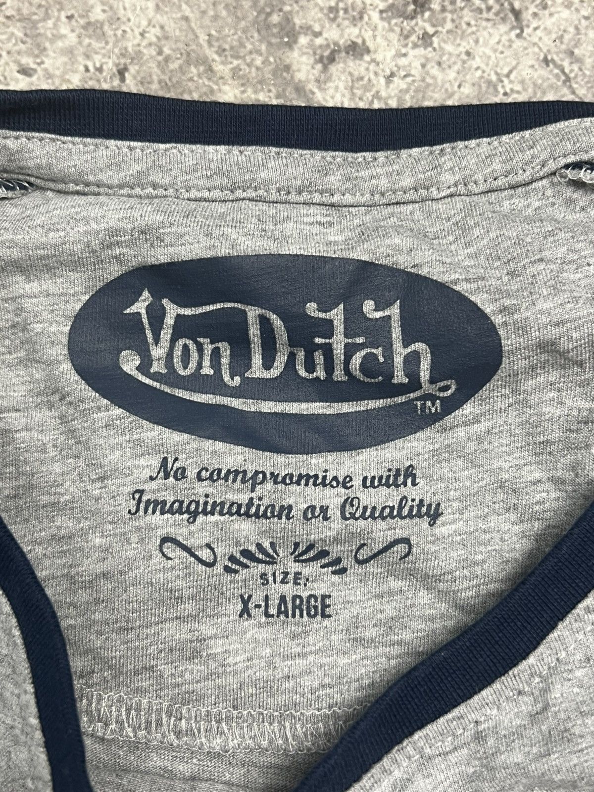 Japanese Brand Von Dutch T-shirt Streetwear Vintage Size US L / EU 52-54 / 3 - 4 Thumbnail