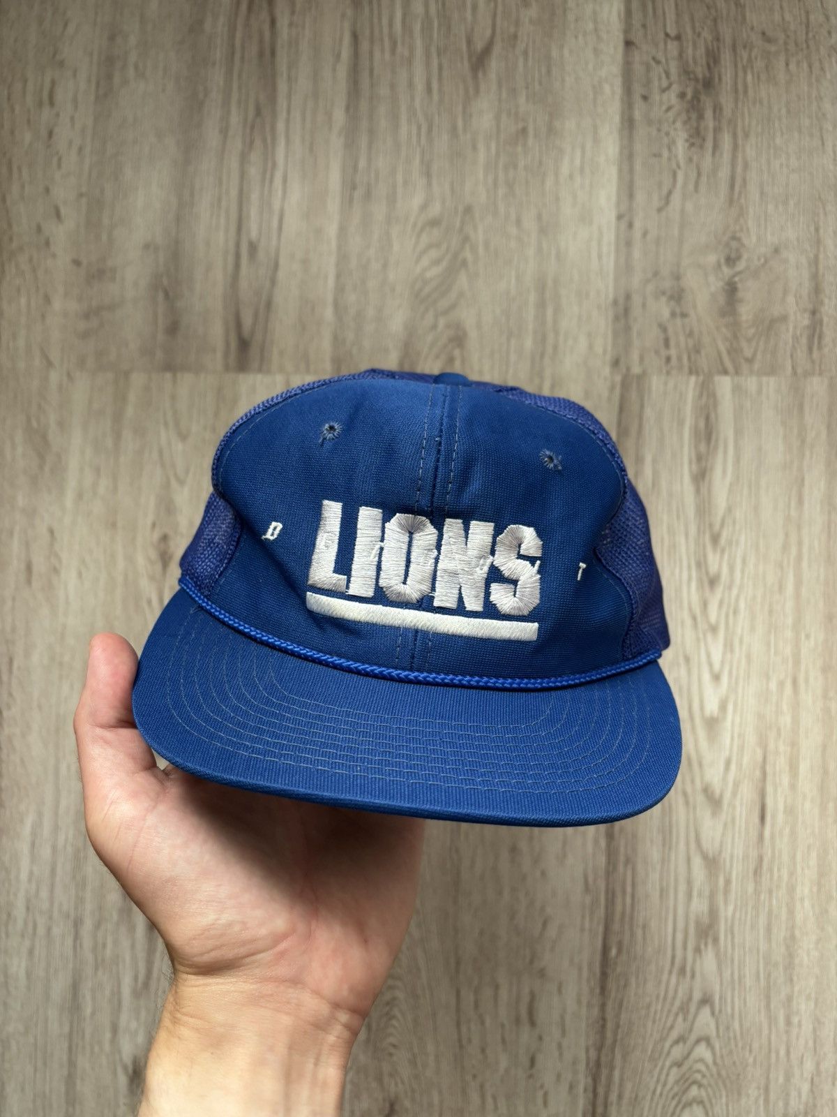 Sports Specialties Vintage Detroit Lions Snapback Hat 80s Young An Korea NFL Size ONE SIZE - 1 Thumbnail