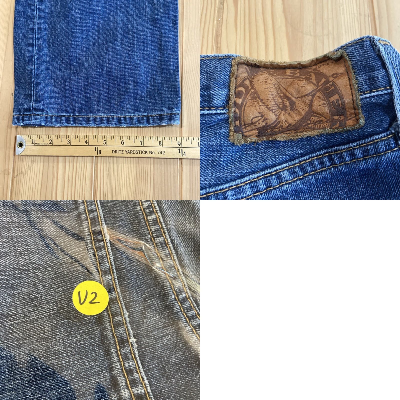 Eddie Bauer VINTAGE Eddie Bauer Classic Jeans Blue 33x32 Denim 5-Pocket Belt Loops Men's Regular Classic Fit USA Made Size US 33 - 8 Thumbnail