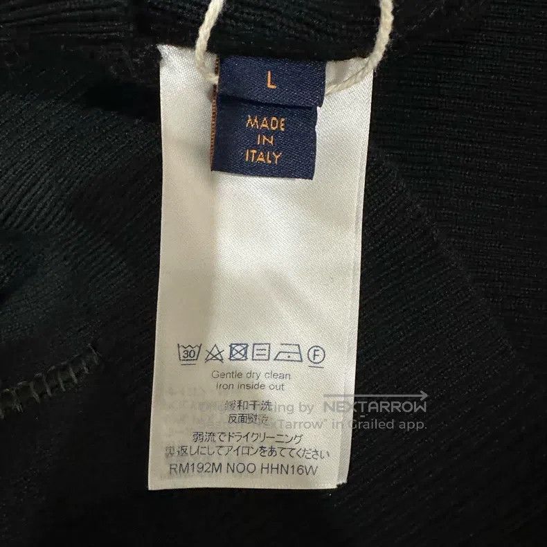 Louis Vuitton Louis Vuitton Reversed felt stitched hooded sweatshirt Size US L / EU 52-54 / 3 - 5 Thumbnail