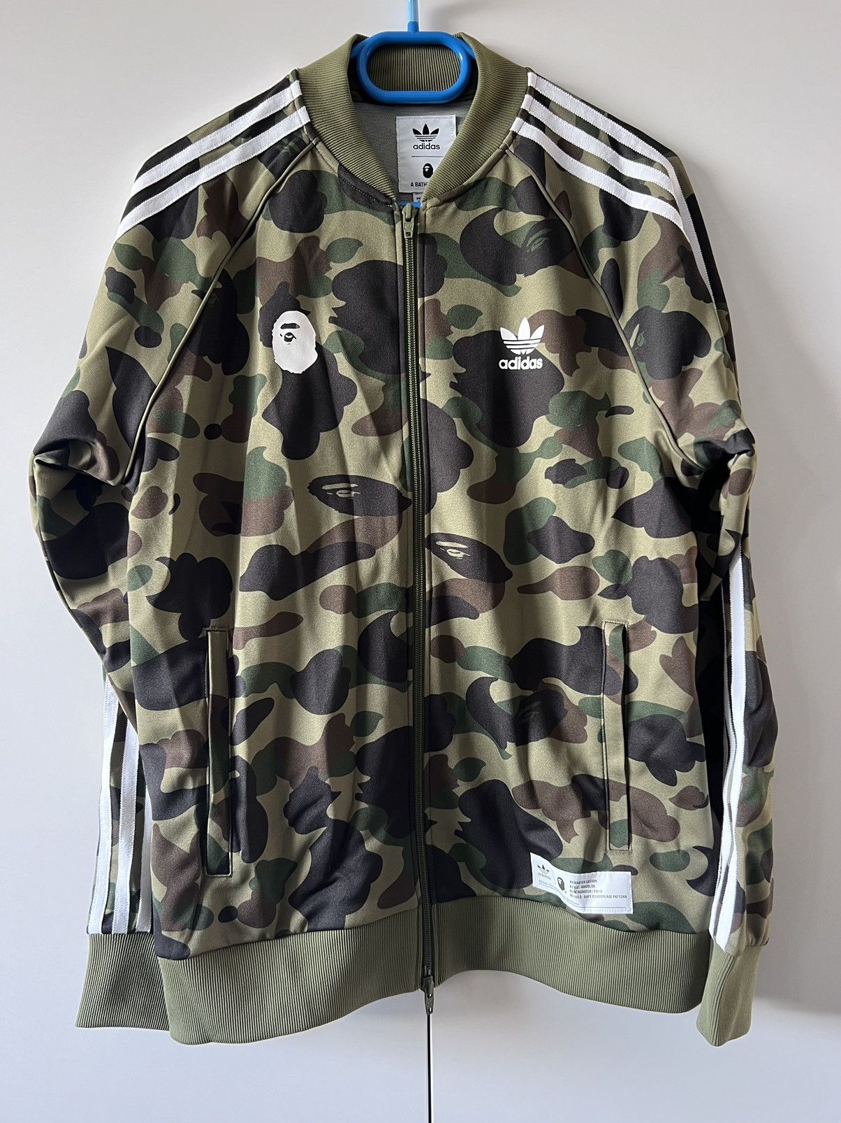 Adidas Bape Bape x Adidas Adicolor Track Top Grailed