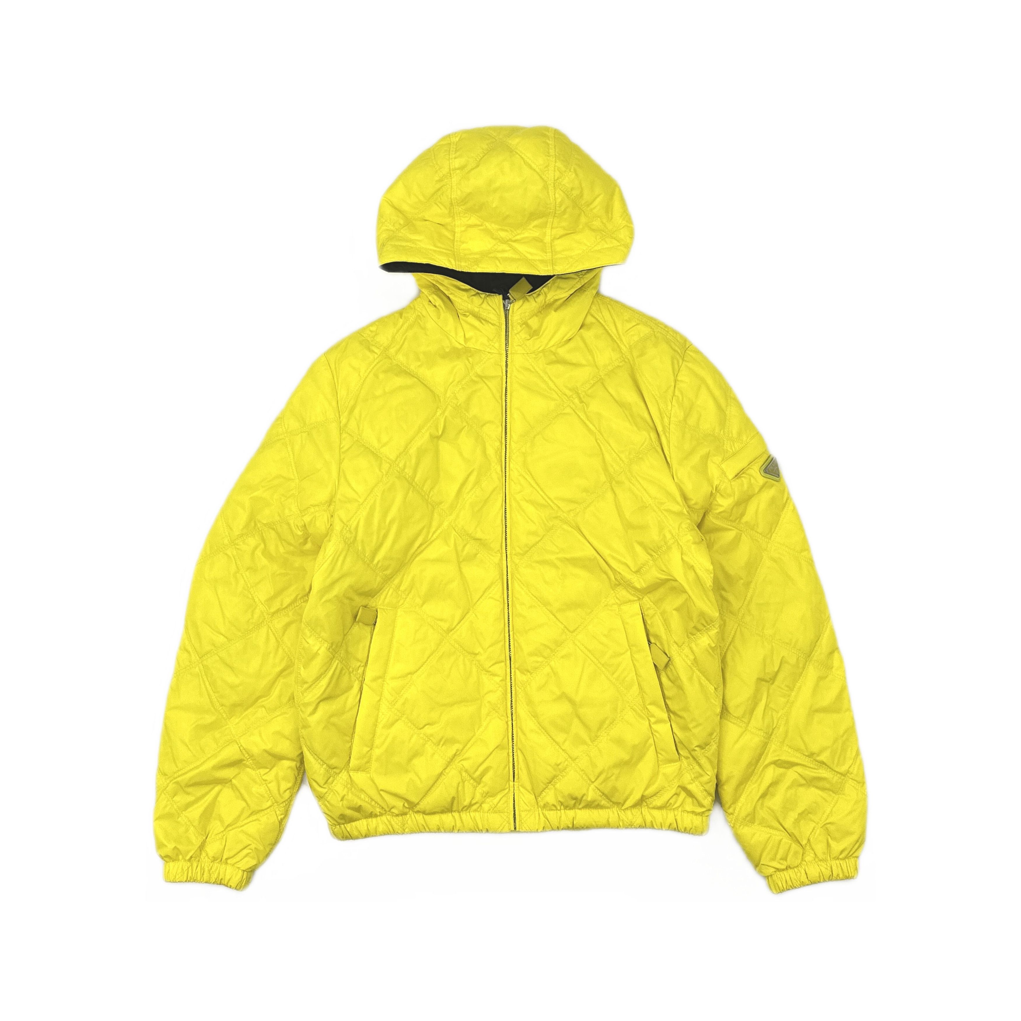 Prada Prada Yellow Quilted Puffer Jacket Size S Size US S / EU 44-46 / 1 - 1 Thumbnail